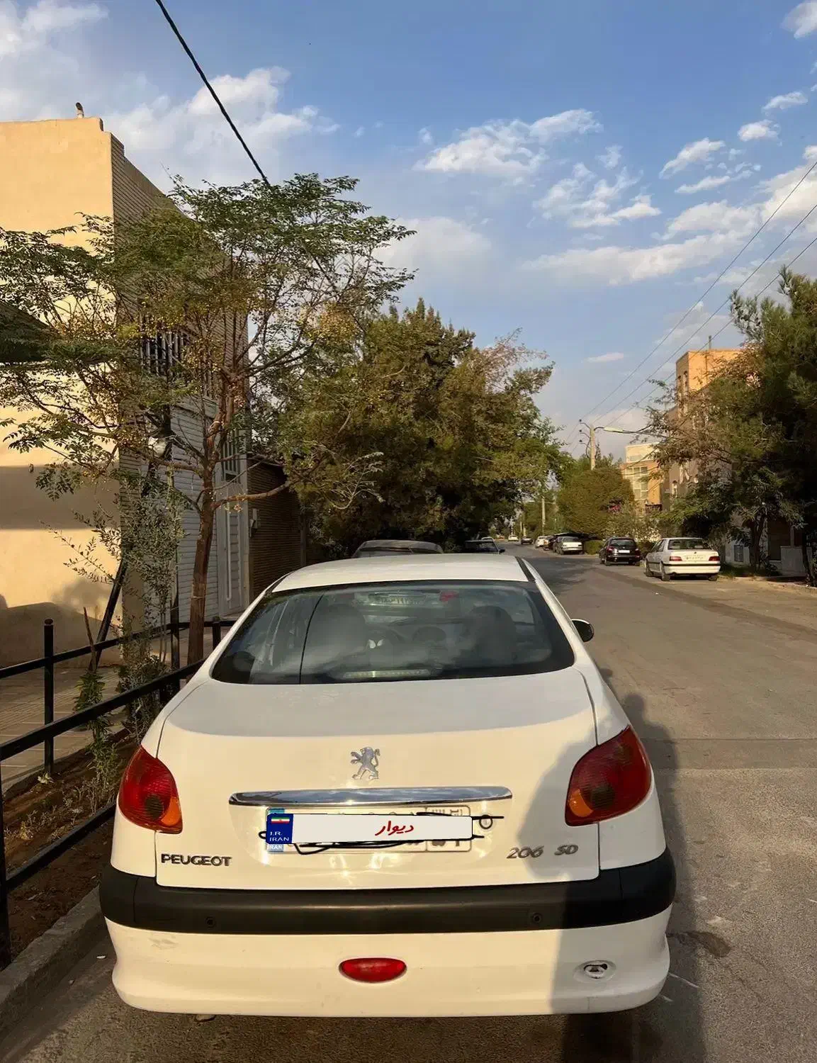 ۲۰۶ sd v8|خودرو سواری و وانت|یزد, |دیوار