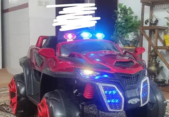 ماشین شارژی دو موتوره تمیز|اسباب‌‌بازی|حمیدیا, |دیوار