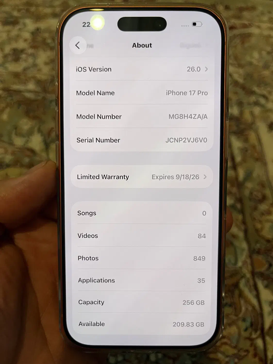 ایفون 17|موبایل|ماهدشت, |دیوار