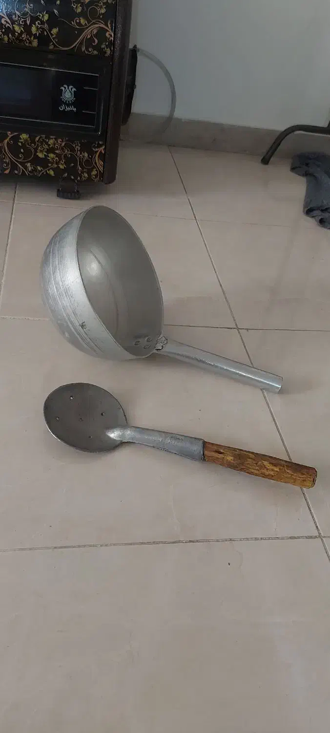 کفگیر و ملاقه آبگردان|ظروف پخت‌وپز|ورامین, خیر آباد|دیوار