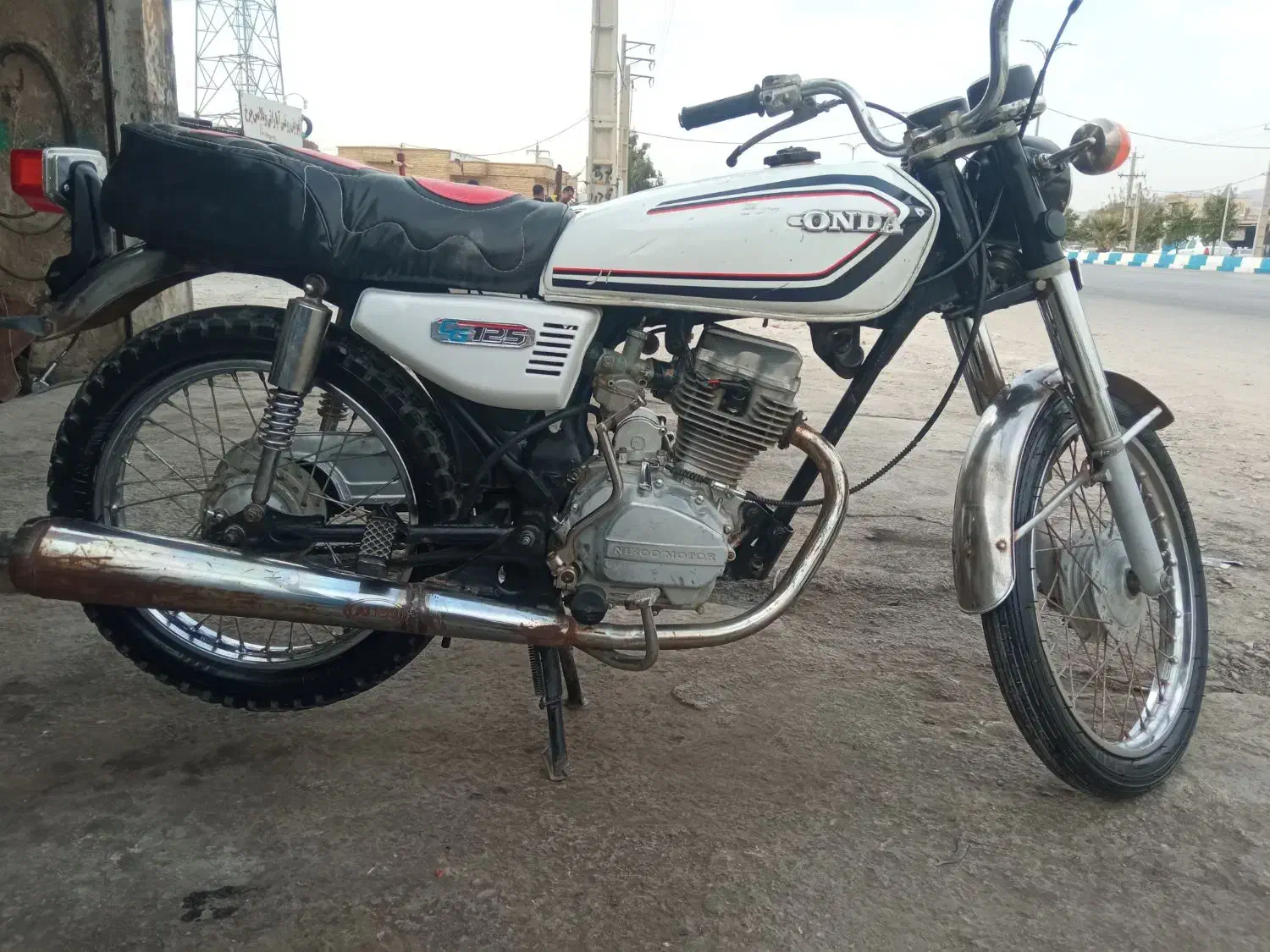 موتور سند دار در نورآباد ممسنی.|موتورسیکلت|نورآباد ممسنی, |دیوار