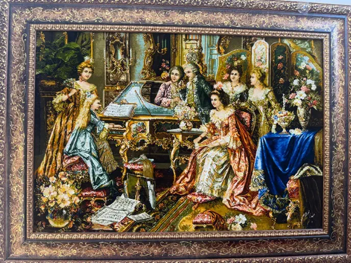 تابلو فرش دستباف|تابلو فرش|قم, سالاریه|دیوار