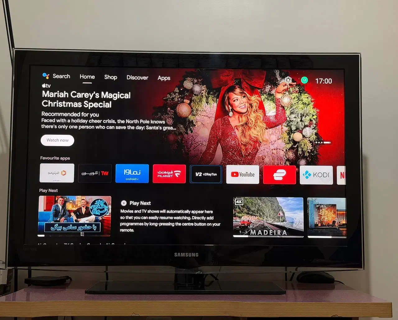 تلویزیون اندروید سامسونگ ۴۰ اینچ|تلویزیون و پروژکتور|تهران, سلیمانی|دیوار