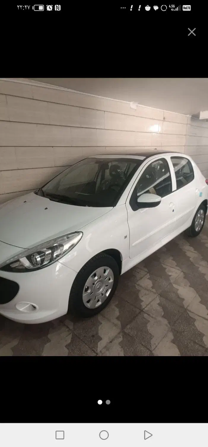 پژو 207 تیو فایو ارتقا یافته سفید صفر|خودرو سواری و وانت|استهبان, |دیوار