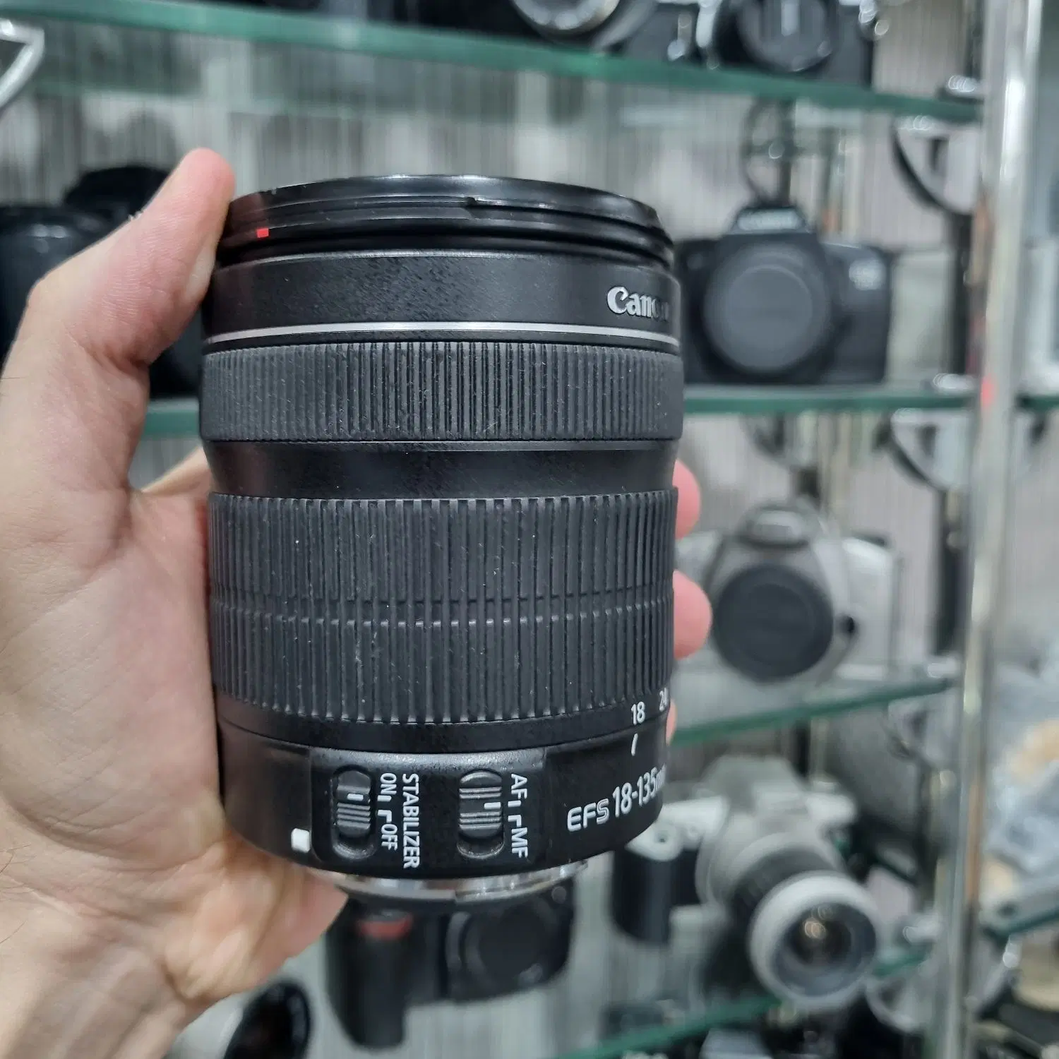 canon 18-135 stm|دوربین عکاسی و فیلم‌برداری|تهران, صادقیه|دیوار