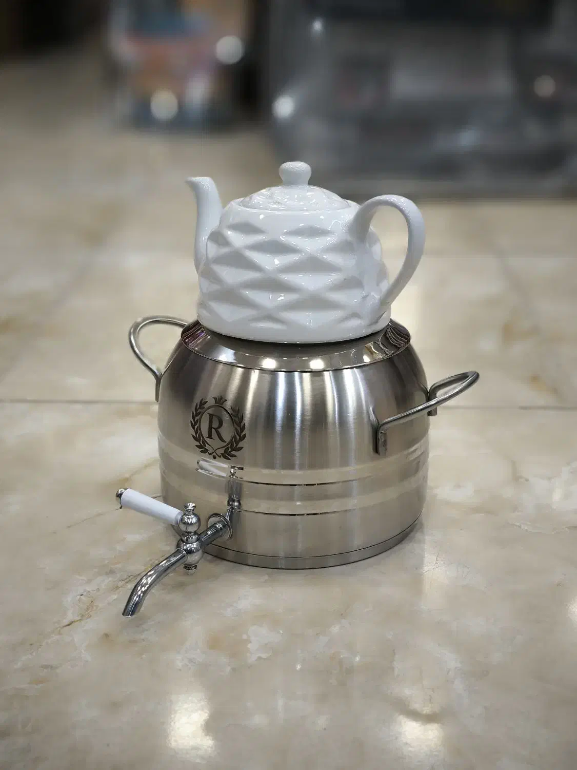 ست کتری و قوری (روگازی استیل)|قوری، کتری، قهوه‌ساز دستی|تبریز, |دیوار