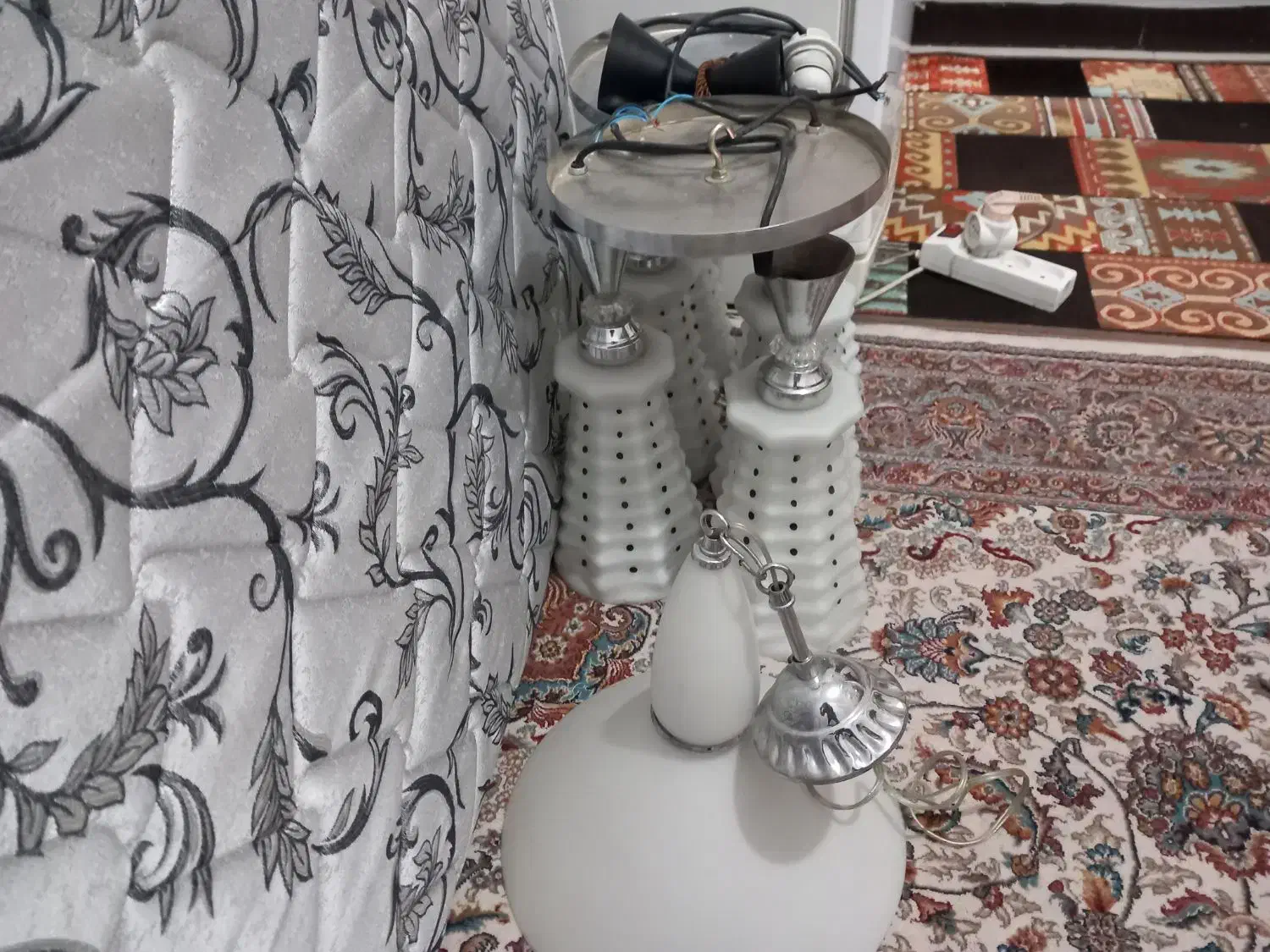 لوستر اتاق خواب و اشپزخانه|لوستر و چراغ آویز|فردوسیه, |دیوار