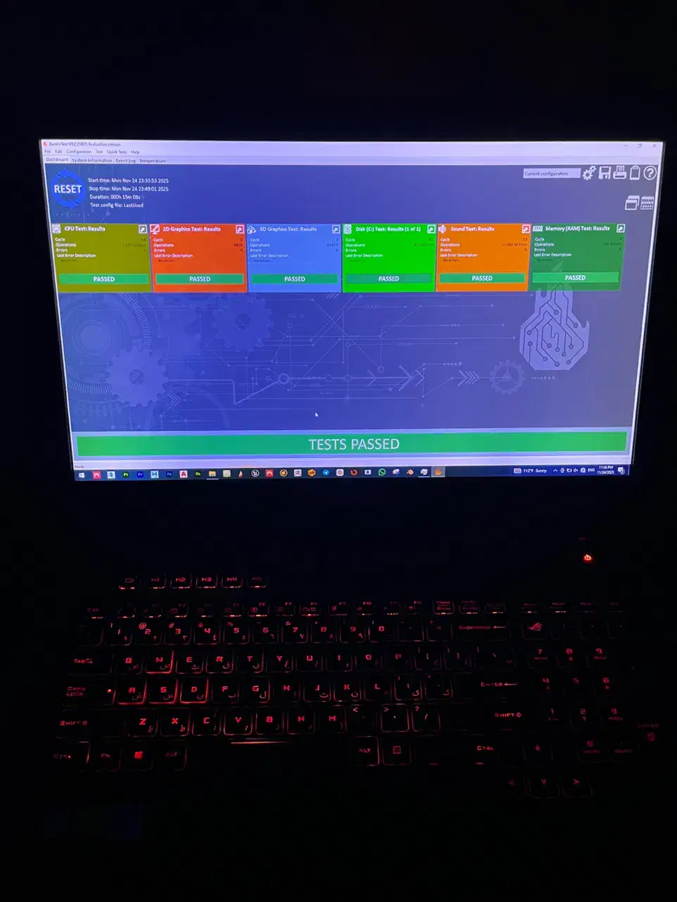 ASUS ROG G752 مخصوص گیمینگ و طراحی سنگین|رایانه همراه|تهران, ارامنه|دیوار