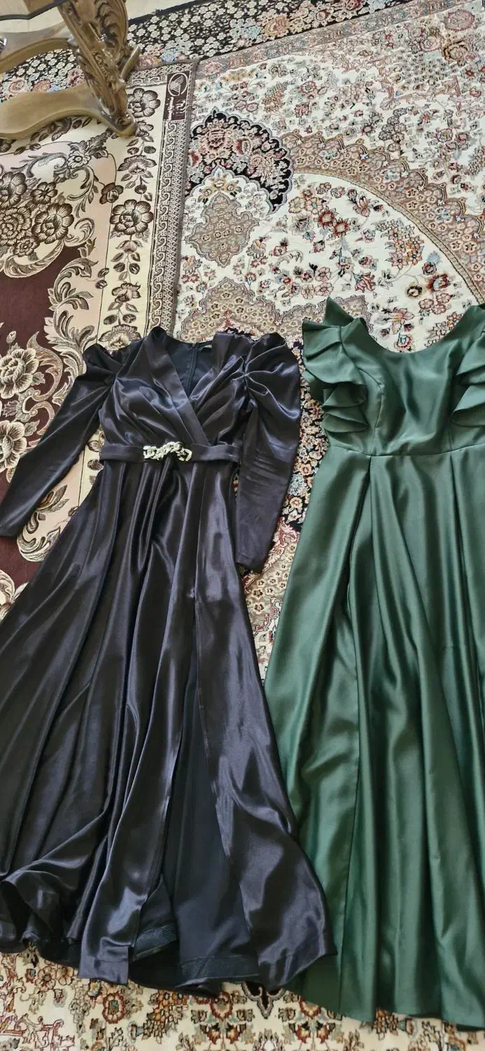 پیراهن مجلسی سایز۴۴ تا۴۶|لباس|پایین هولار, |دیوار