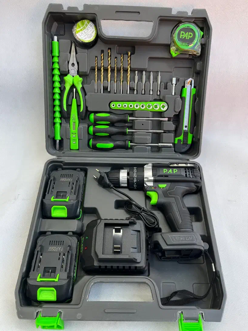 دریل شارژی۲۱ ولت فول لوازم|ابزارآلات|اهواز, باغ شیخ|دیوار