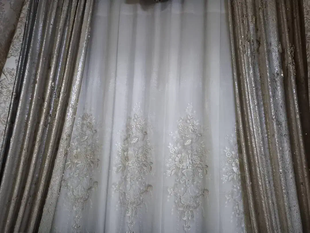 پرده|پرده، رانر، رومیزی|قم, چهل درخت|دیوار