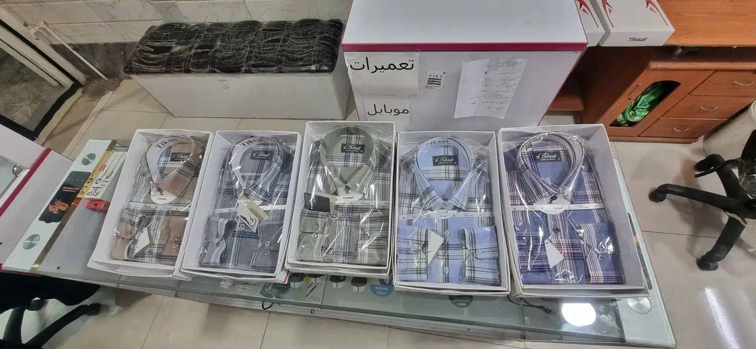 پیراهن مردونه جعبه ای|لباس|قرچک, زیبا شهر|دیوار