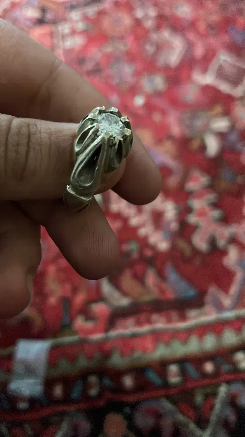 انگشتر الماس روس ( موزانایت )|جواهرات|تهران, اسفندیاری|دیوار