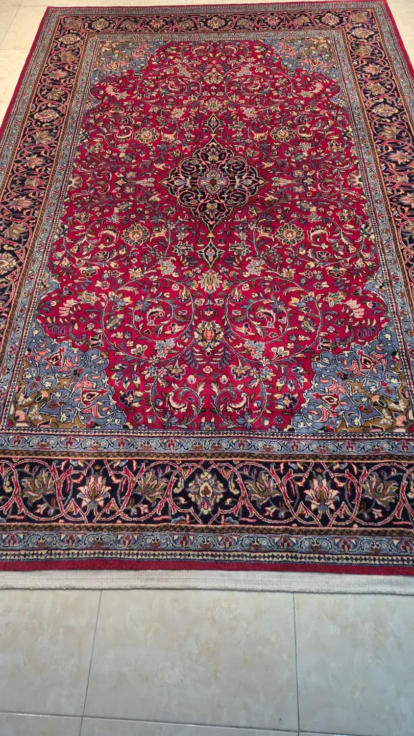 فرش دستباف ۶ متری اراک ریز بافت|فرش|کرج, برغان|دیوار