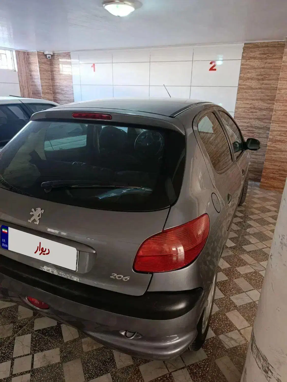 فروش ۲۰۶ /مدل ۸۶/ استثنایی/ شاسی ها پلم /|خودرو سواری و وانت|اصفهان, طامه|دیوار