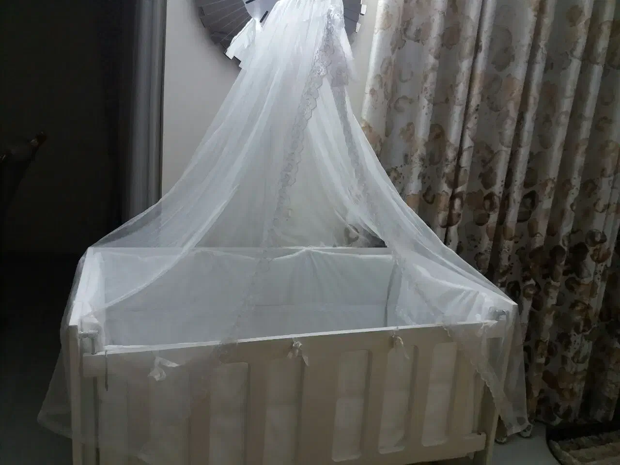 تخت کنار مادر گهواره ای ام دی اف با سرویس خواب|تخت و صندلی بچه|اصفهان, شاهد|دیوار