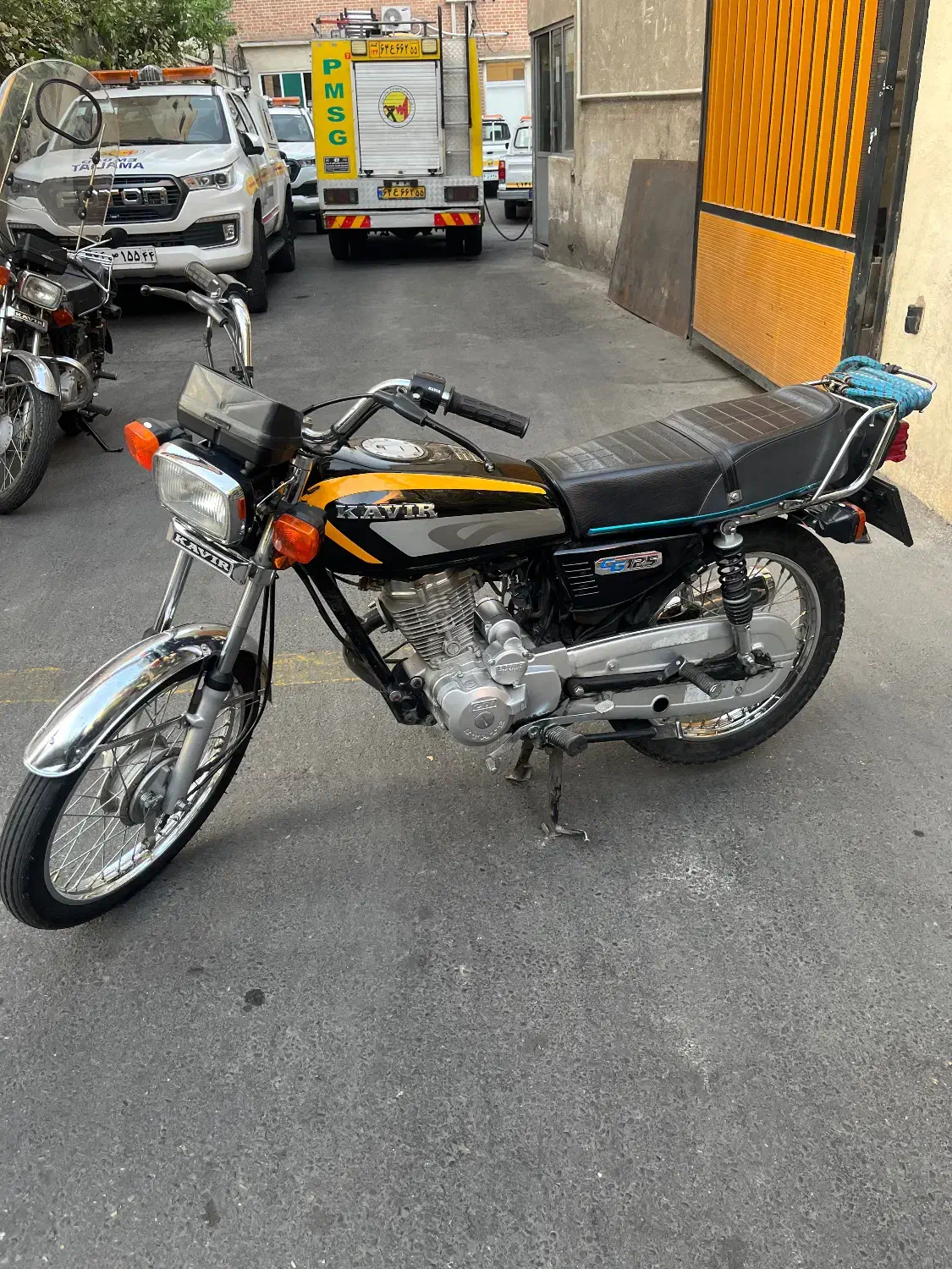 موتور ۱۲۵استارتی پنج دنده سالم ( معاوضه وگو)|موتورسیکلت|تهران, شهران جنوبی|دیوار