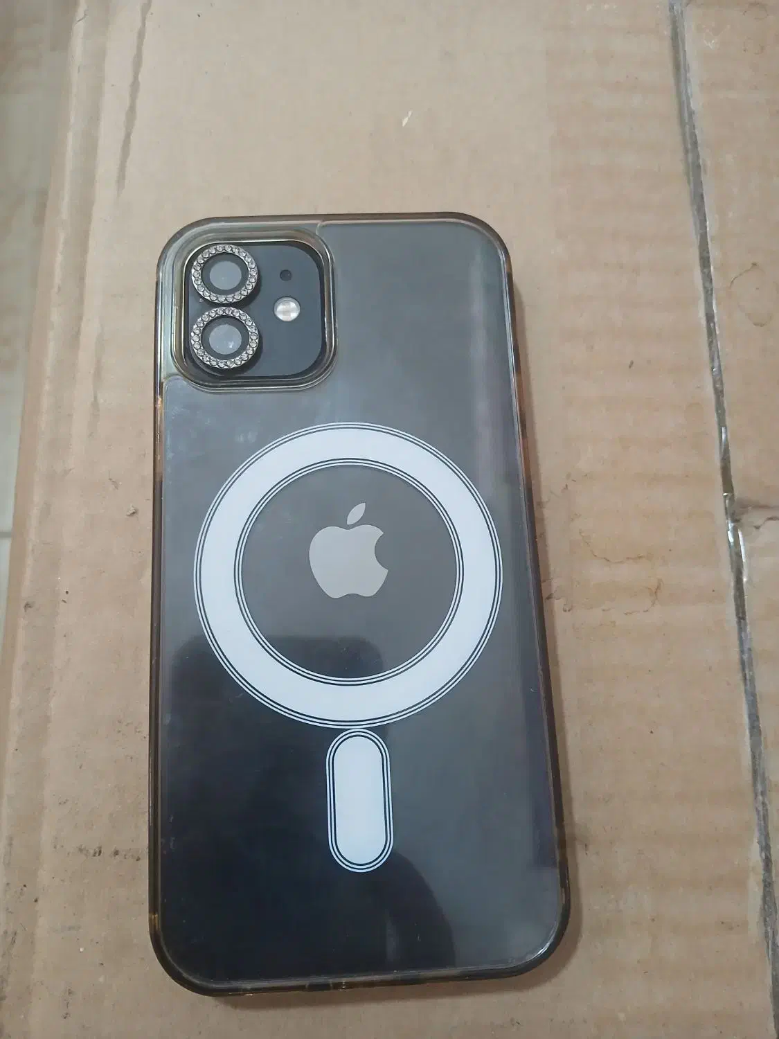 گوشی آیفون ۱۲ مشکی سالم|موبایل|قزوین, |دیوار