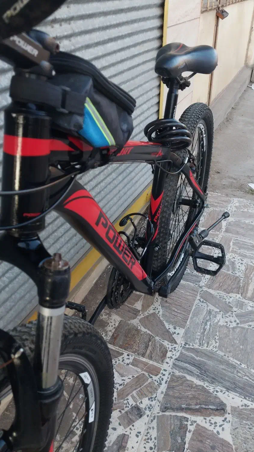 ۲۶ دوچرخه سایز ۲۷/۵ برند پاور بدون خطو خش|دوچرخه، اسکیت، اسکوتر|رشت, گلسار|دیوار