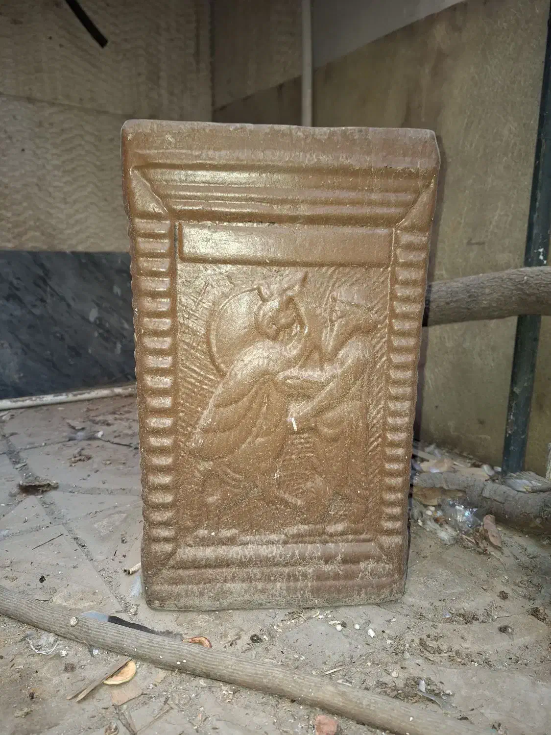 گلدان بزرگ سفالی|گل مصنوعی|تهران, افسریه جنوبی|دیوار