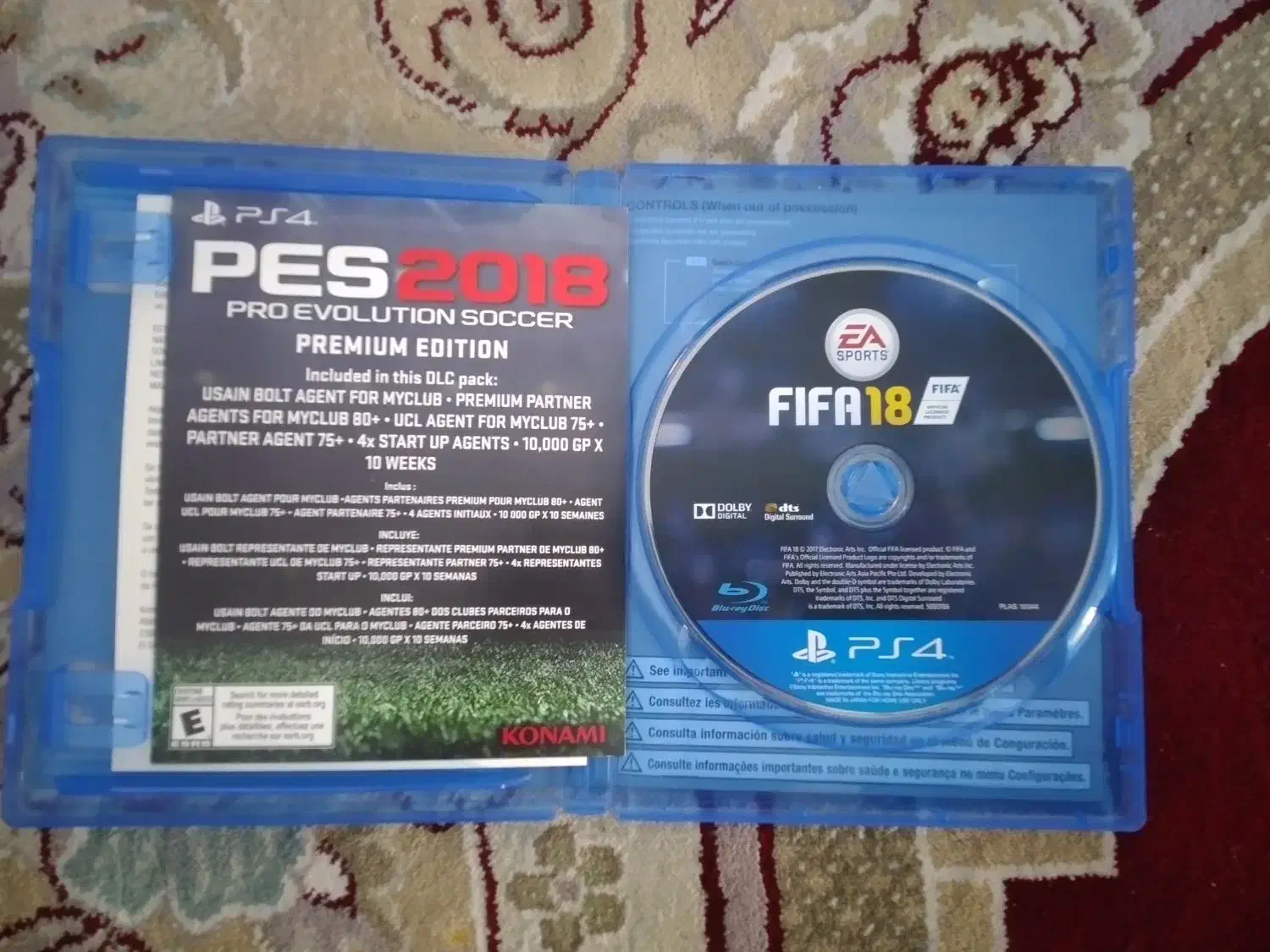 دیسک بازیps4 فیفا 2018|کنسول، بازی ویدئویی و آنلاین|کهریزک, |دیوار