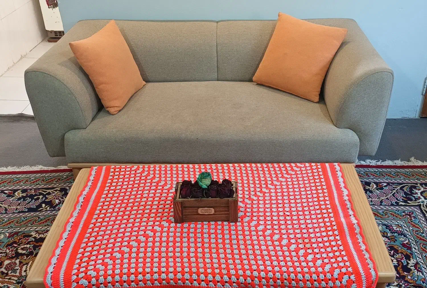 مبلمان ۵ نفره|مبلمان خانگی و میز عسلی|محمودآباد, |دیوار