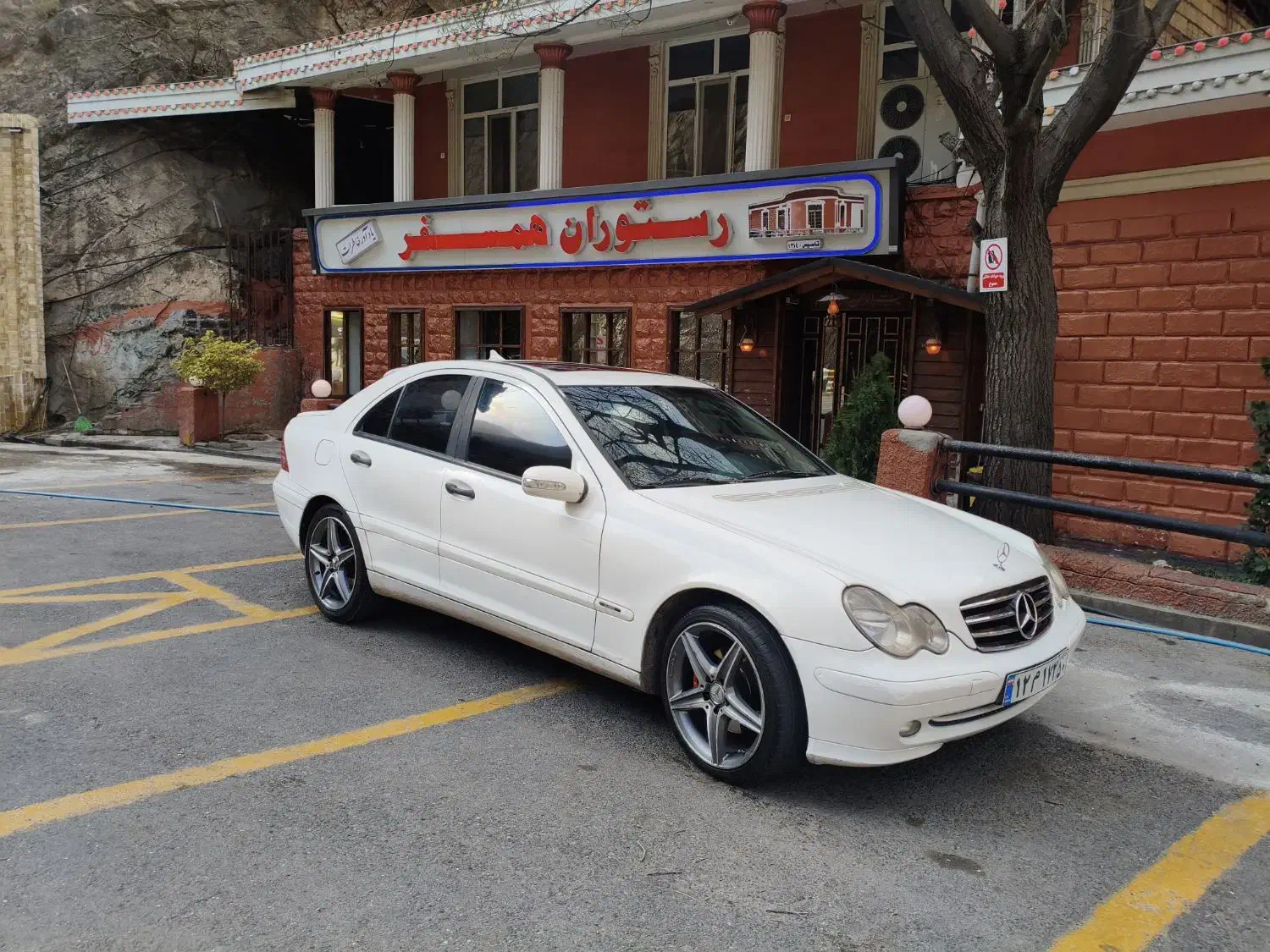 بنز سی 240 مدل 2003 سه لکه رنگ|خودرو سواری و وانت|تهران, شهرک پاسداران|دیوار