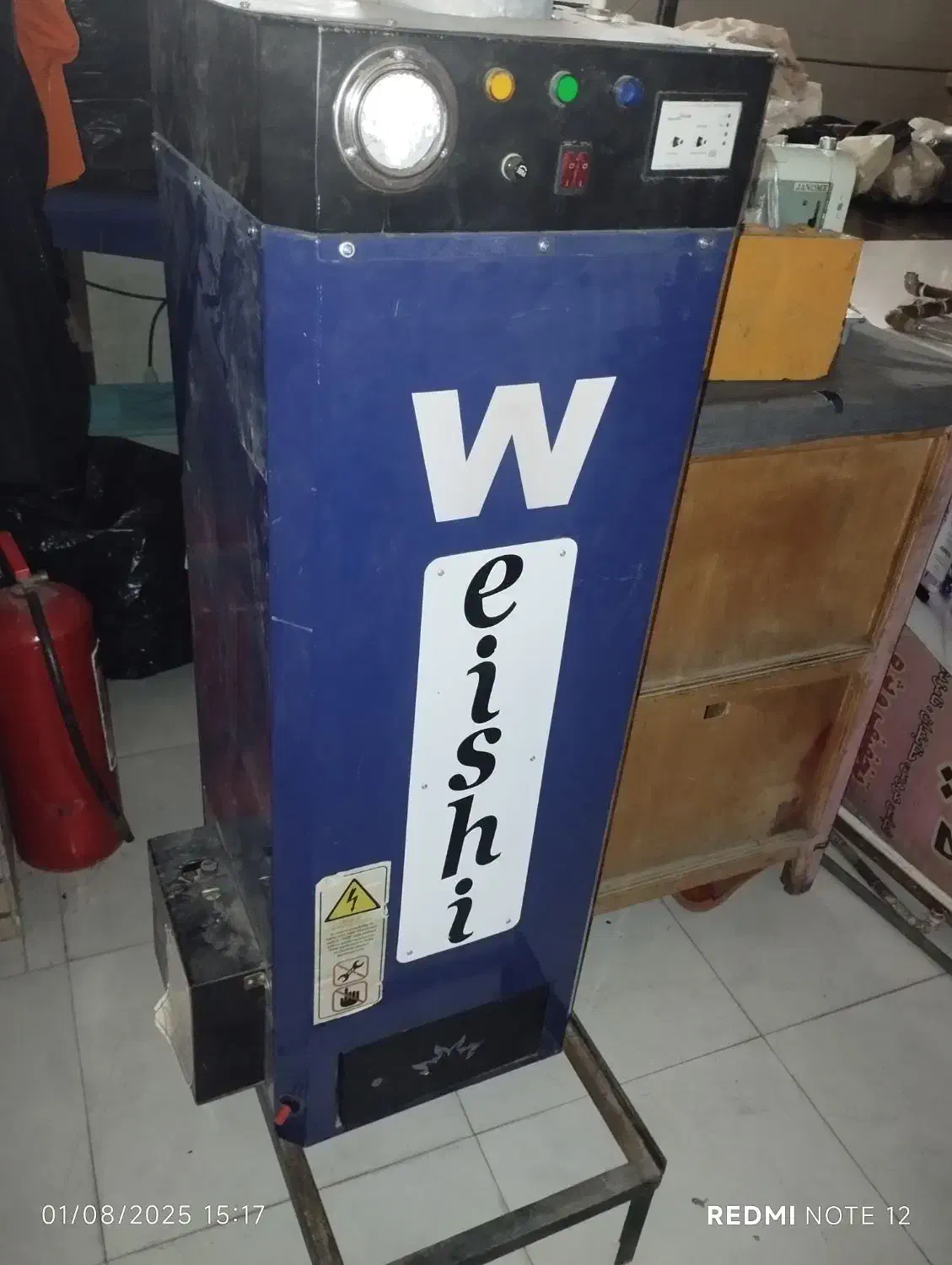 دیگ بخار و مکش خیاطی همرا با دسته و لوله کشی|اتو و لوازم اتو|محمدشهر, محمدشهر|دیوار