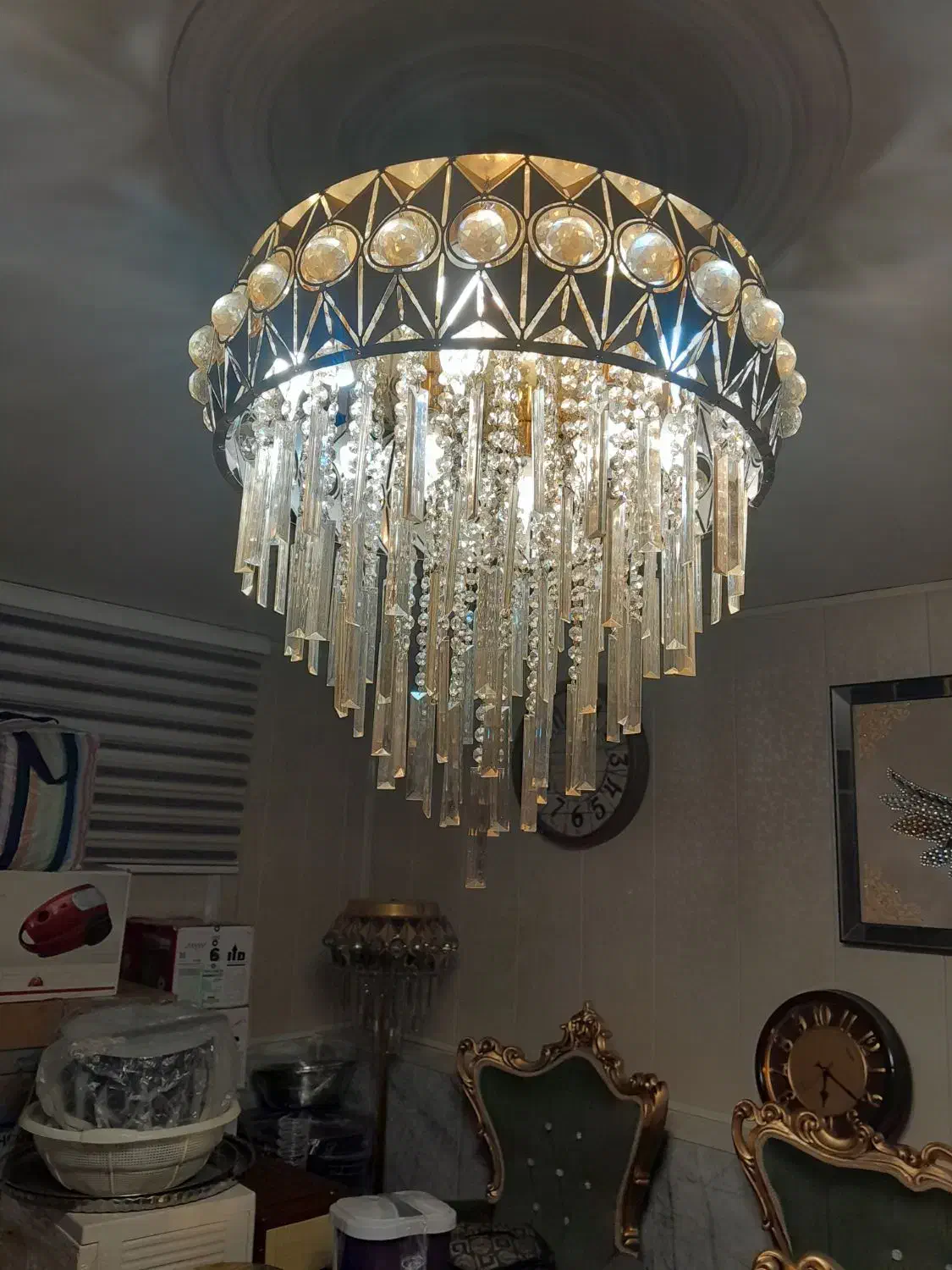 لوستر با لامپ|لوستر و چراغ آویز|نظرآباد, نظرآباد|دیوار