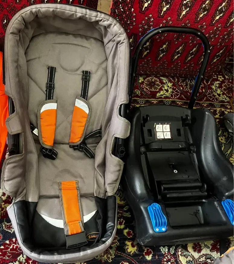 کالسکه و کریر بچه برند سانیکو تحت لیسانس آمریکا|کالسکه و لوازم جانبی|گرمسار, |دیوار