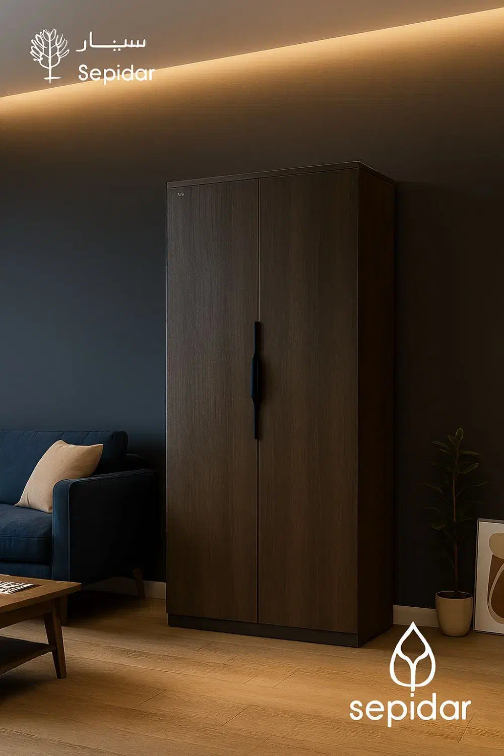 کمد لباس هد لباس رگال لباس|جاکفشی، کمد، دراور|فولادشهر, A2|دیوار