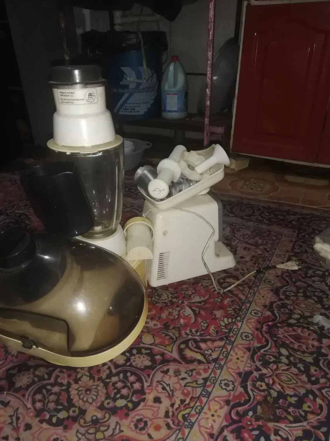 آبمیوه گیری 4کار با چرخ گوشت|آبمیوهگیر و آبمرکباتگیر|شوشتر, |دیوار