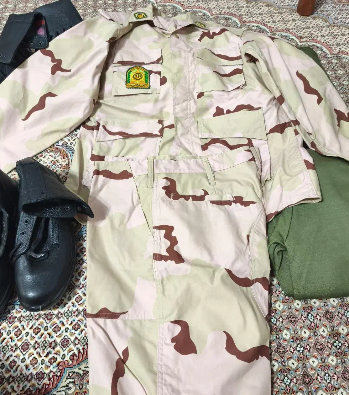 لباس سربازی مرزبانی نو نو|لباس|کرج, گلشهر|دیوار