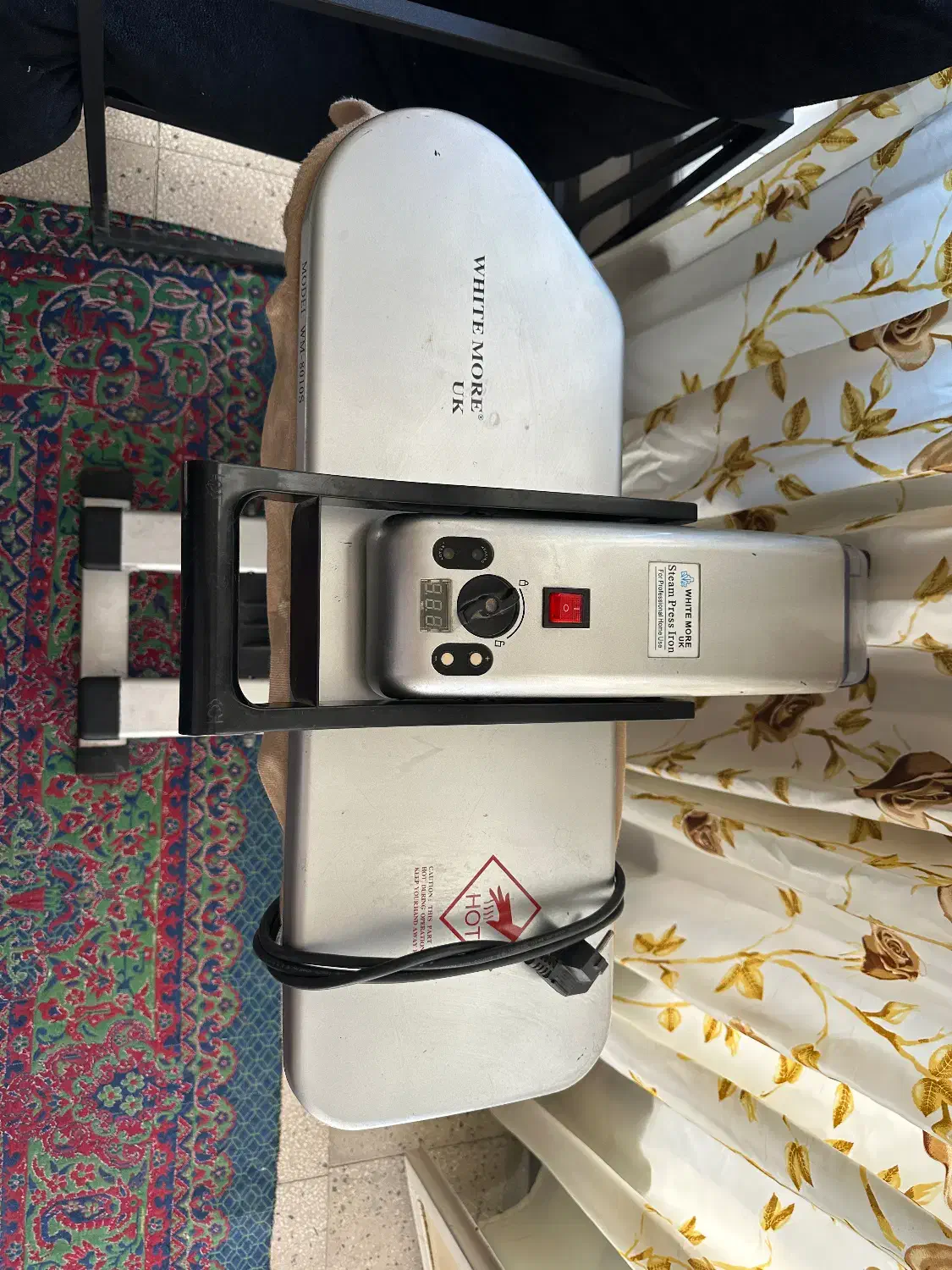 اتو پرس سرپایی مارک white more UK|اتو و لوازم اتو|کازرون, |دیوار