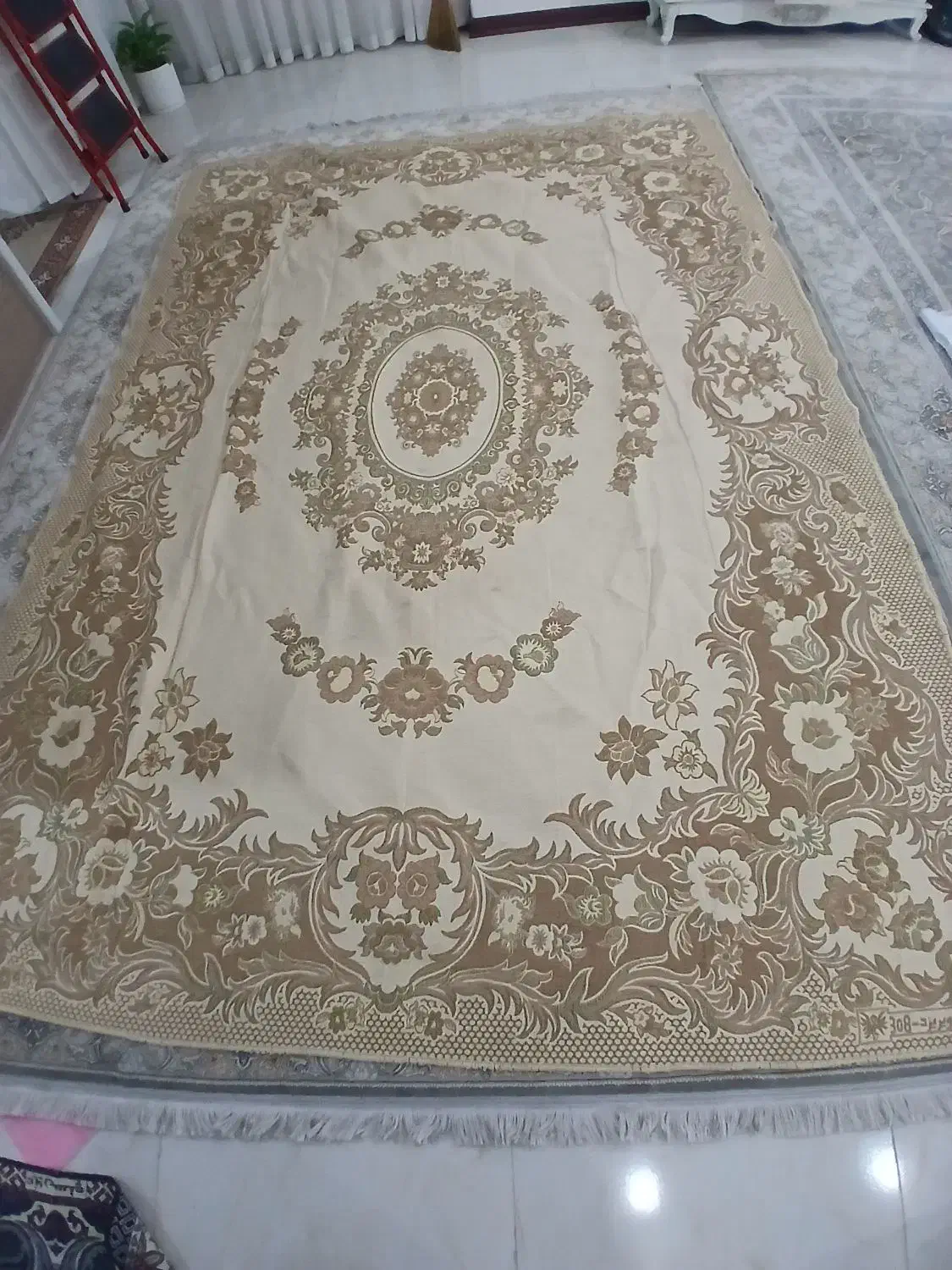 روفرشی مخمل ۹ متری زربافت یزد|روفرشی|تهران, گلچین|دیوار