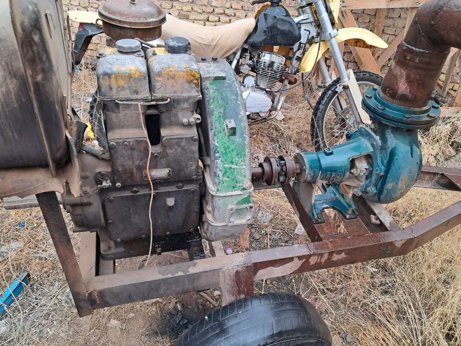 موتور لیستر همراه با پمپ|عمده‌فروشی|هریس, |دیوار