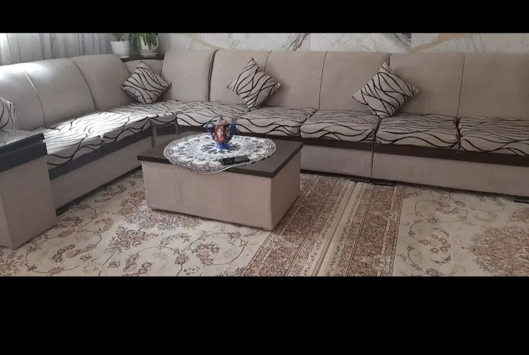 مبل ال 9نفره|مبلمان خانگی و میز عسلی|قم, شهرک امام حسن|دیوار