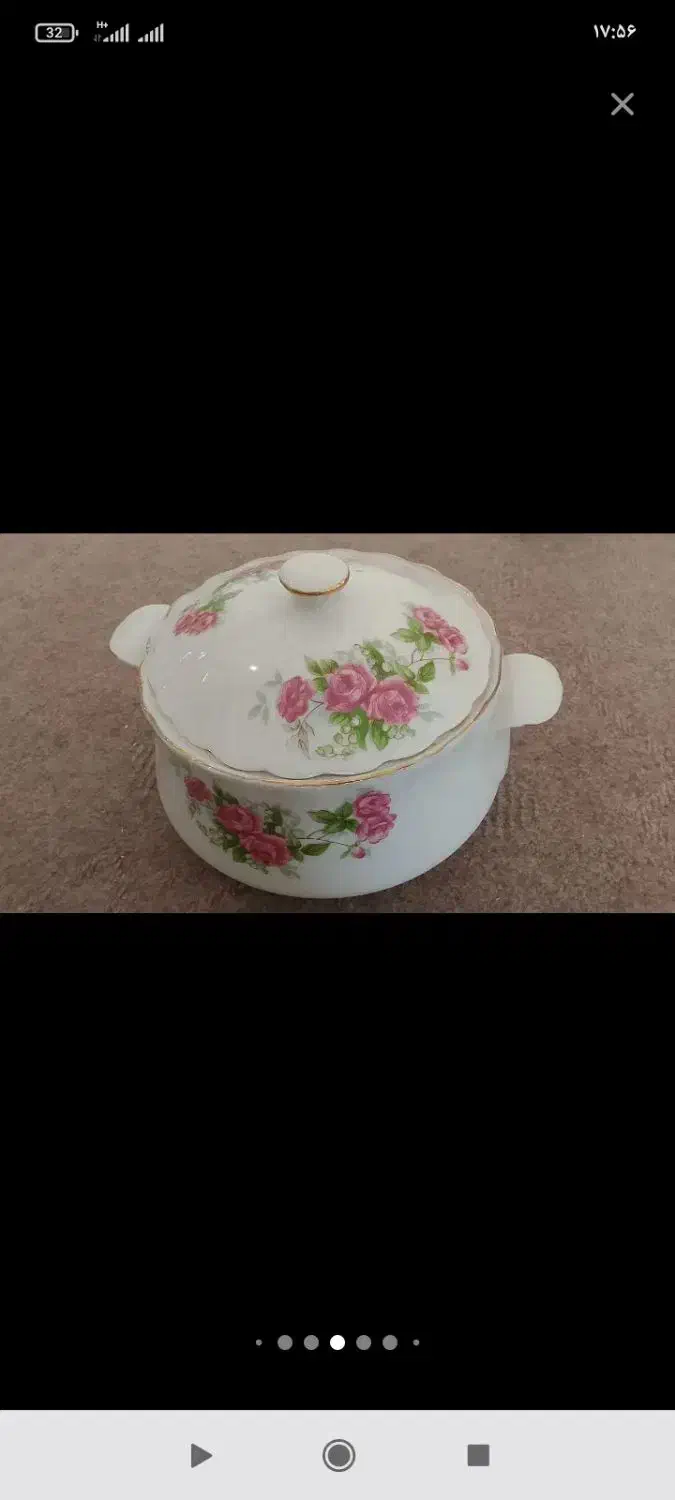 ظروف گل سرخی و سینی فر|ظروف سرو و پذیرایی|قم, پردیسان|دیوار