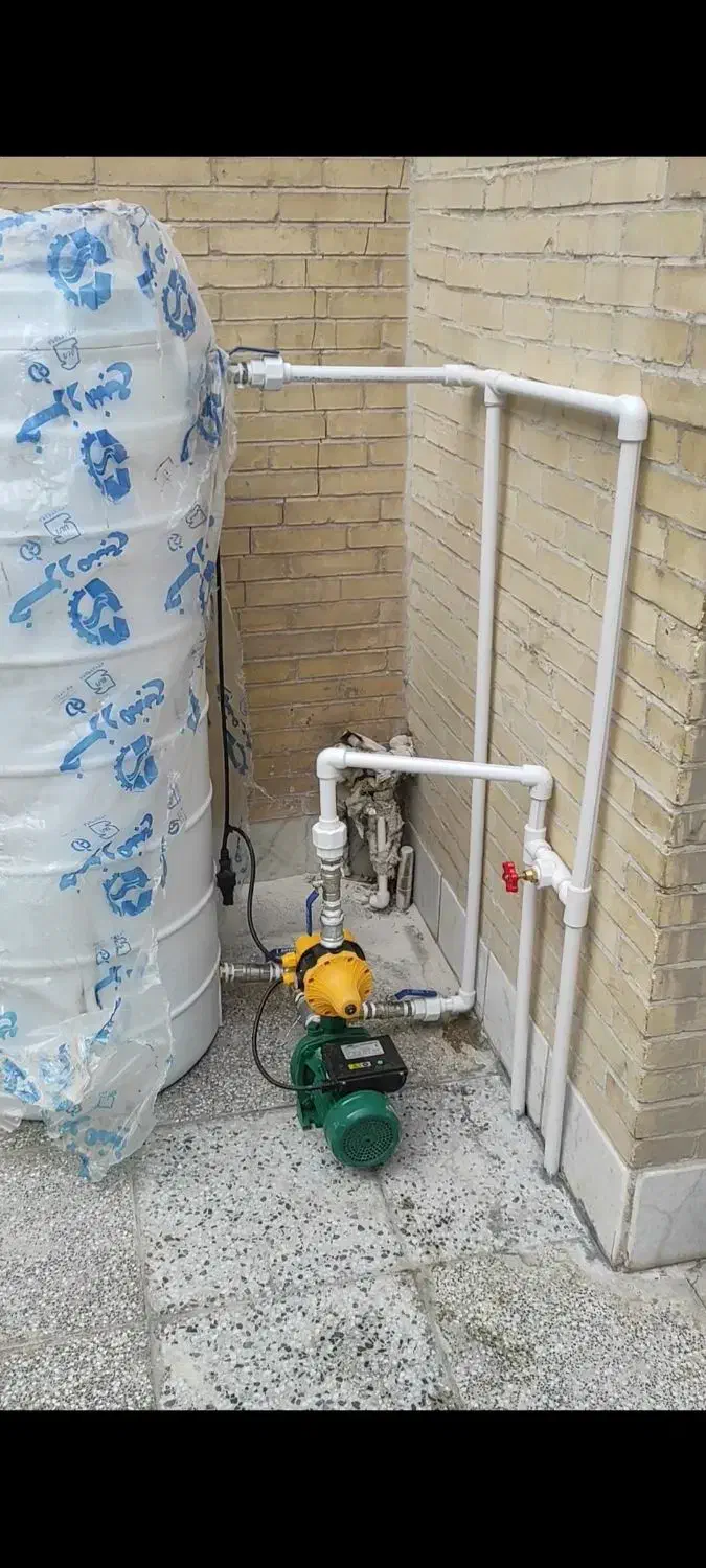 نصب اصولی پمپ و منبع|خدمات پیشه و مهارت|یزد, |دیوار