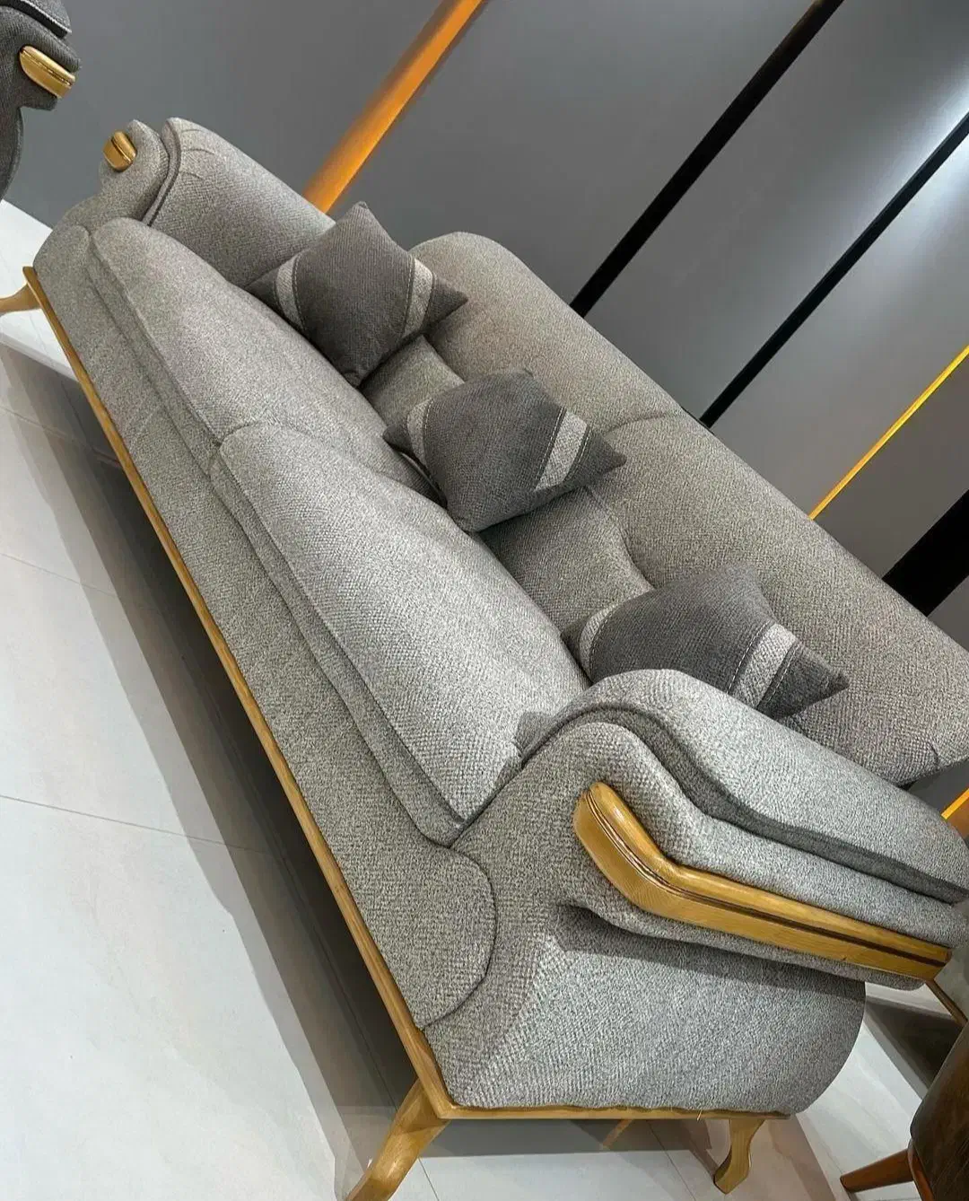 مبل راحتی ۸ نفره لورنت تخت شو نو|مبلمان خانگی و میز عسلی|قزوین, |دیوار