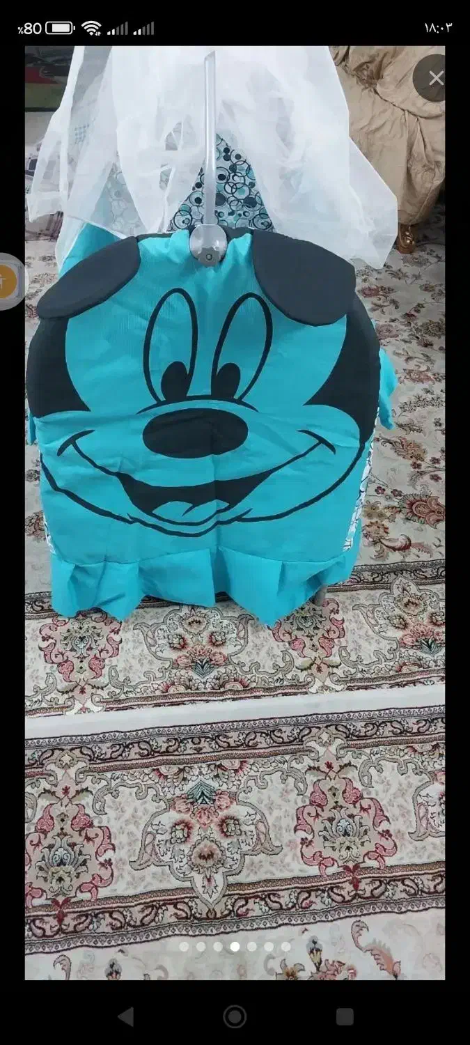 گهواره نی نی ، تاشو با کاور|تخت و صندلی بچه|رشت, حسین آباد|دیوار