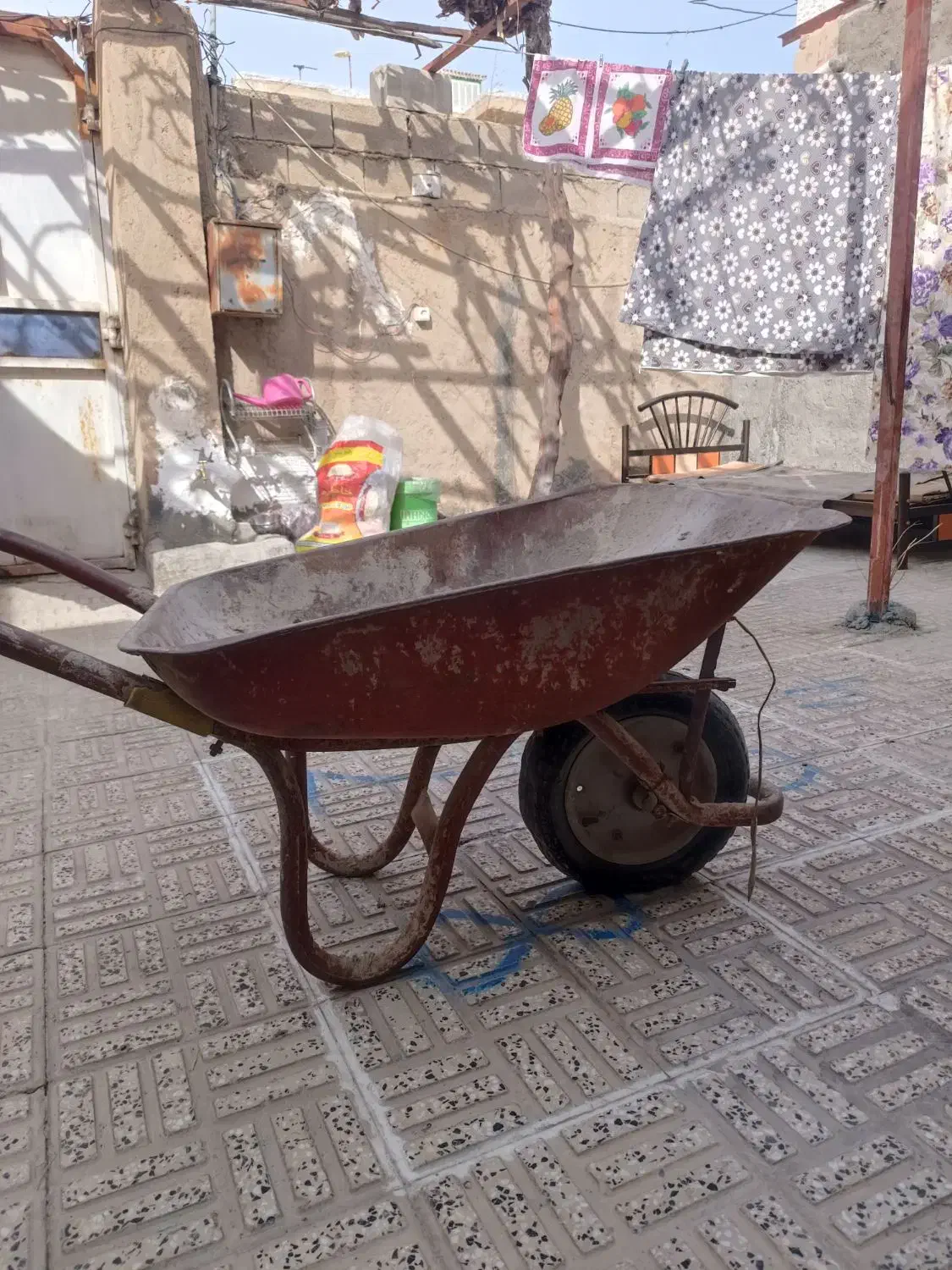 فرغون|ابزارآلات|مشهد مرغاب, |دیوار