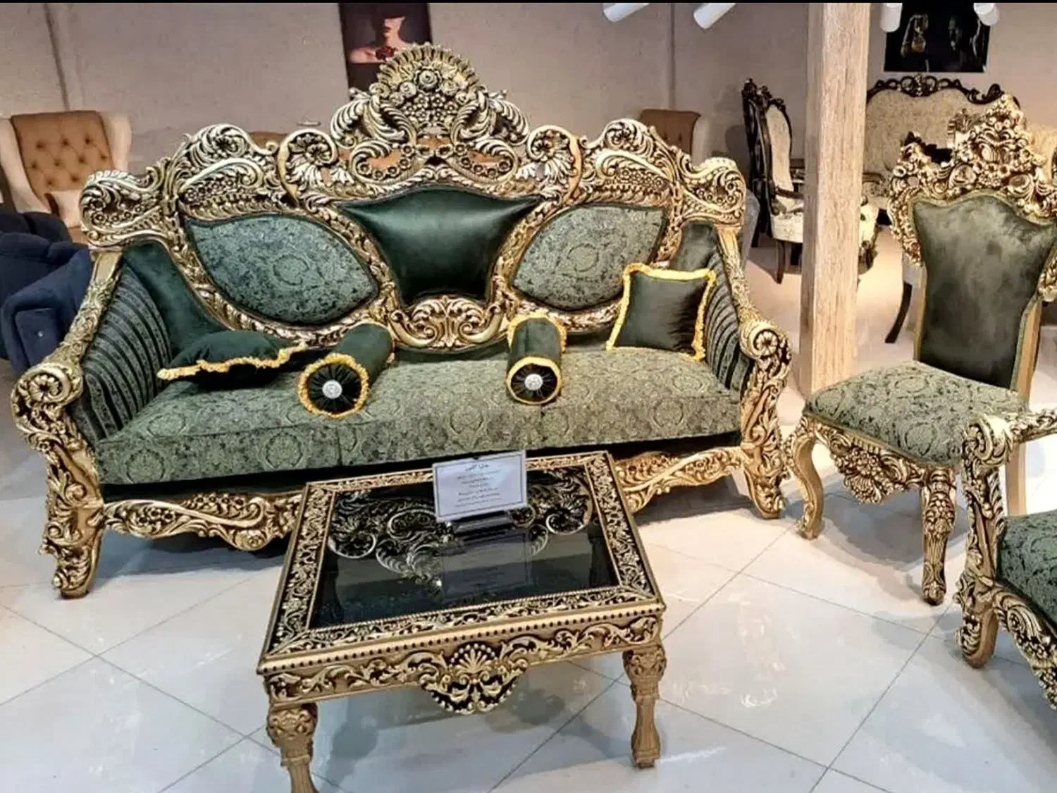 مبل سلطنتی/اقساط/مبل/ارسال رایگان|مبلمان خانگی و میز عسلی|رشت, رودباری|دیوار