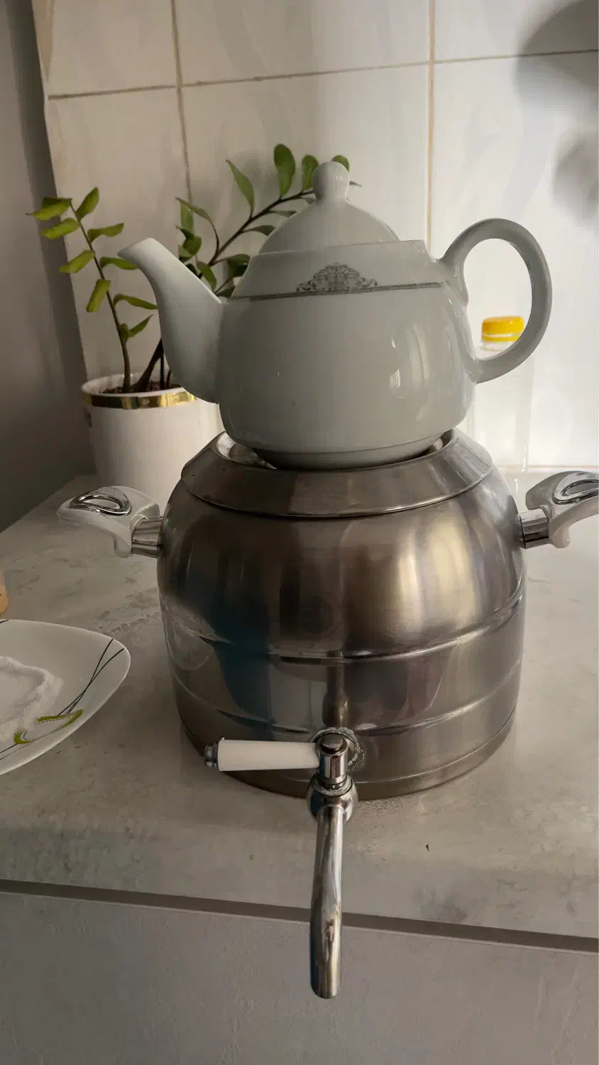 کتری قوری|قوری، کتری، قهوه‌ساز دستی|ری, دیلمان|دیوار