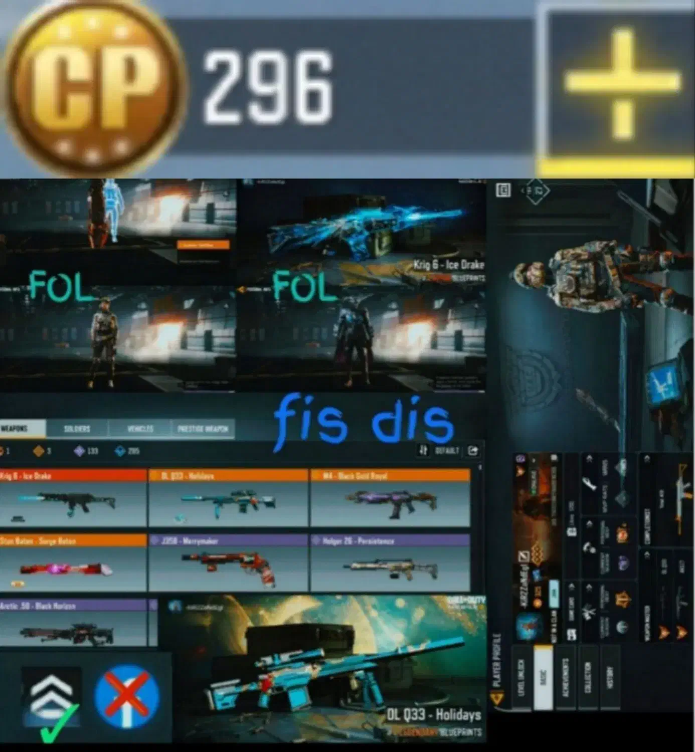 اکانت کالاف دیوتی موبایل|کنسول، بازی ویدئویی و آنلاین|شیراز, زرهی|دیوار