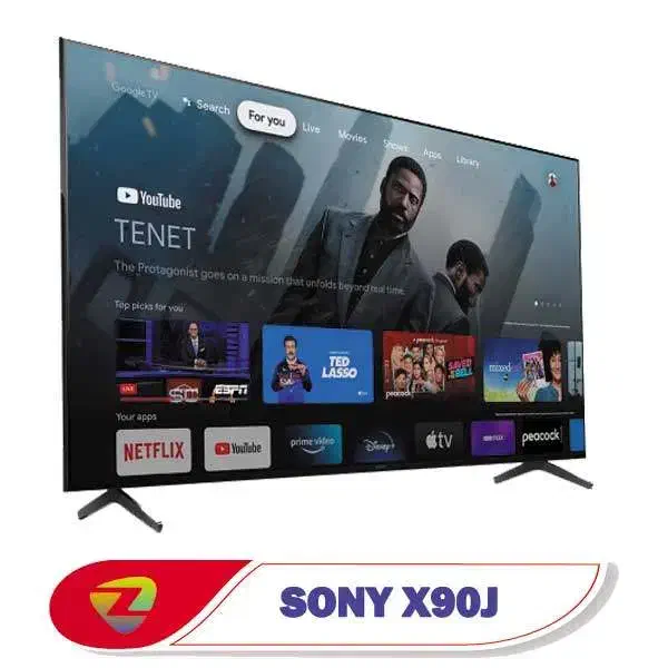 تلویزیون سونی x90j|تلویزیون و پروژکتور|شیراز, بالا کفت|دیوار