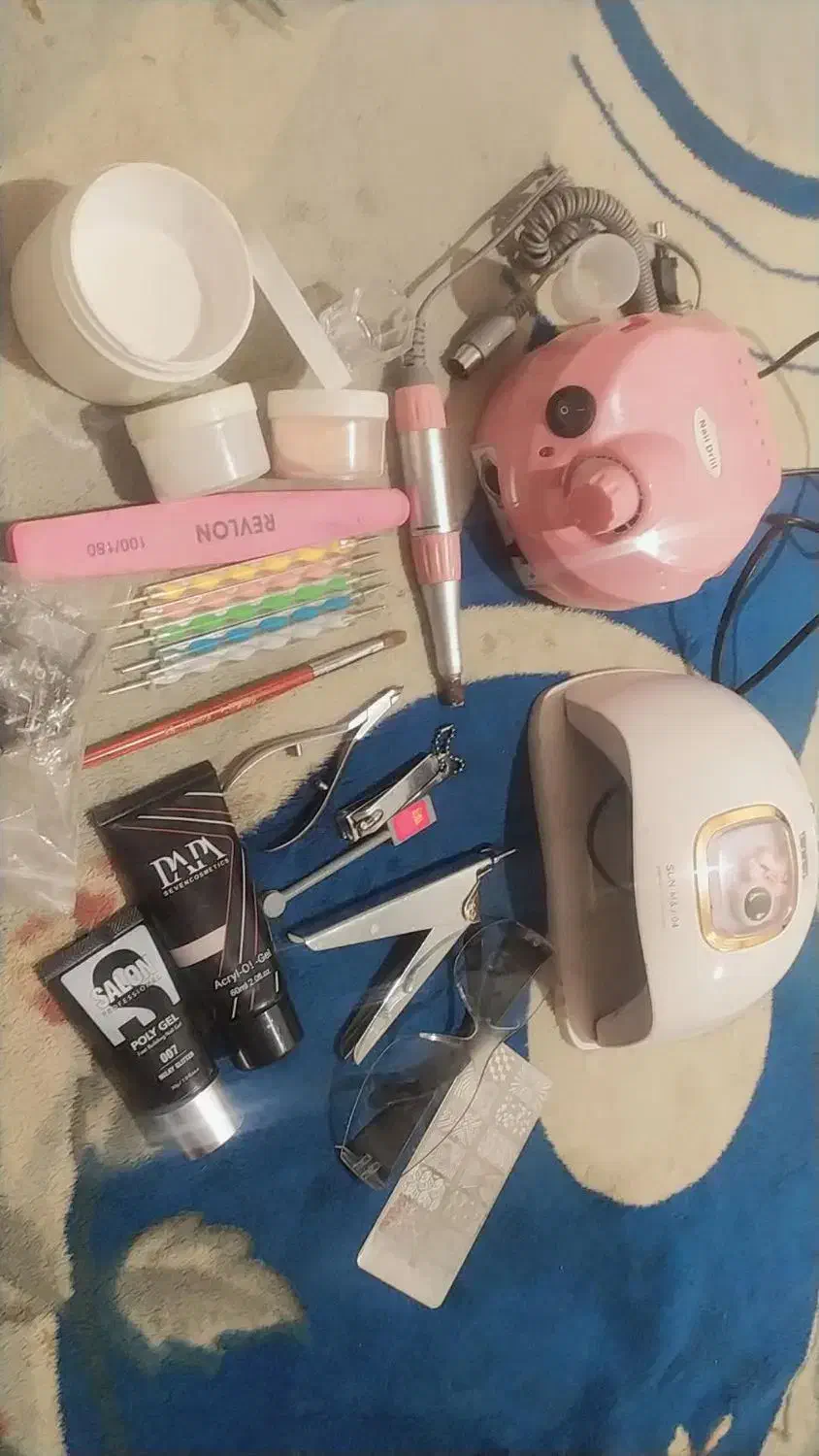 وسایل کاشت ناخن|آرایشی، بهداشتی، درمانی|اهواز, اسلام آباد غربی|دیوار