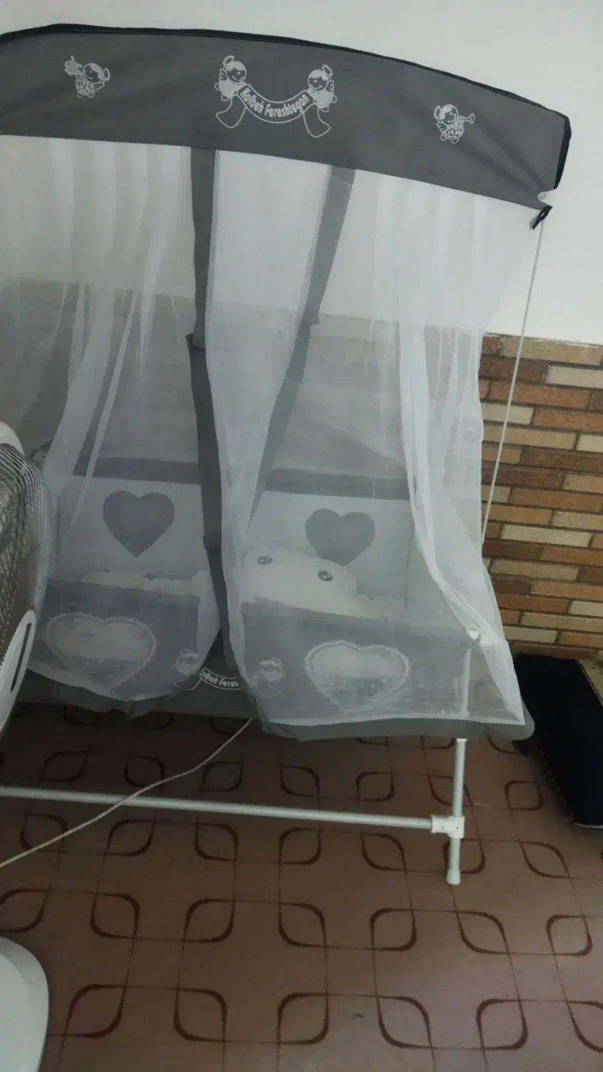 گهواره کودک|تخت و صندلی بچه|بجنورد, |دیوار