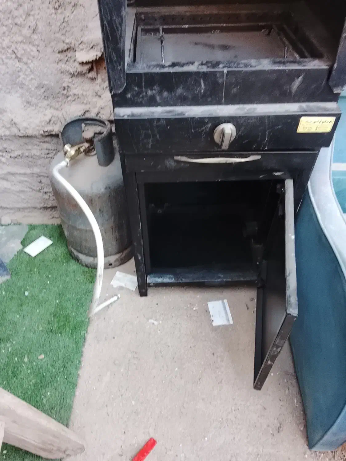 باربیکیو ذغالی گازی|اجاق گاز و لوازم برقی پختوپز|نسیمشهر, |دیوار