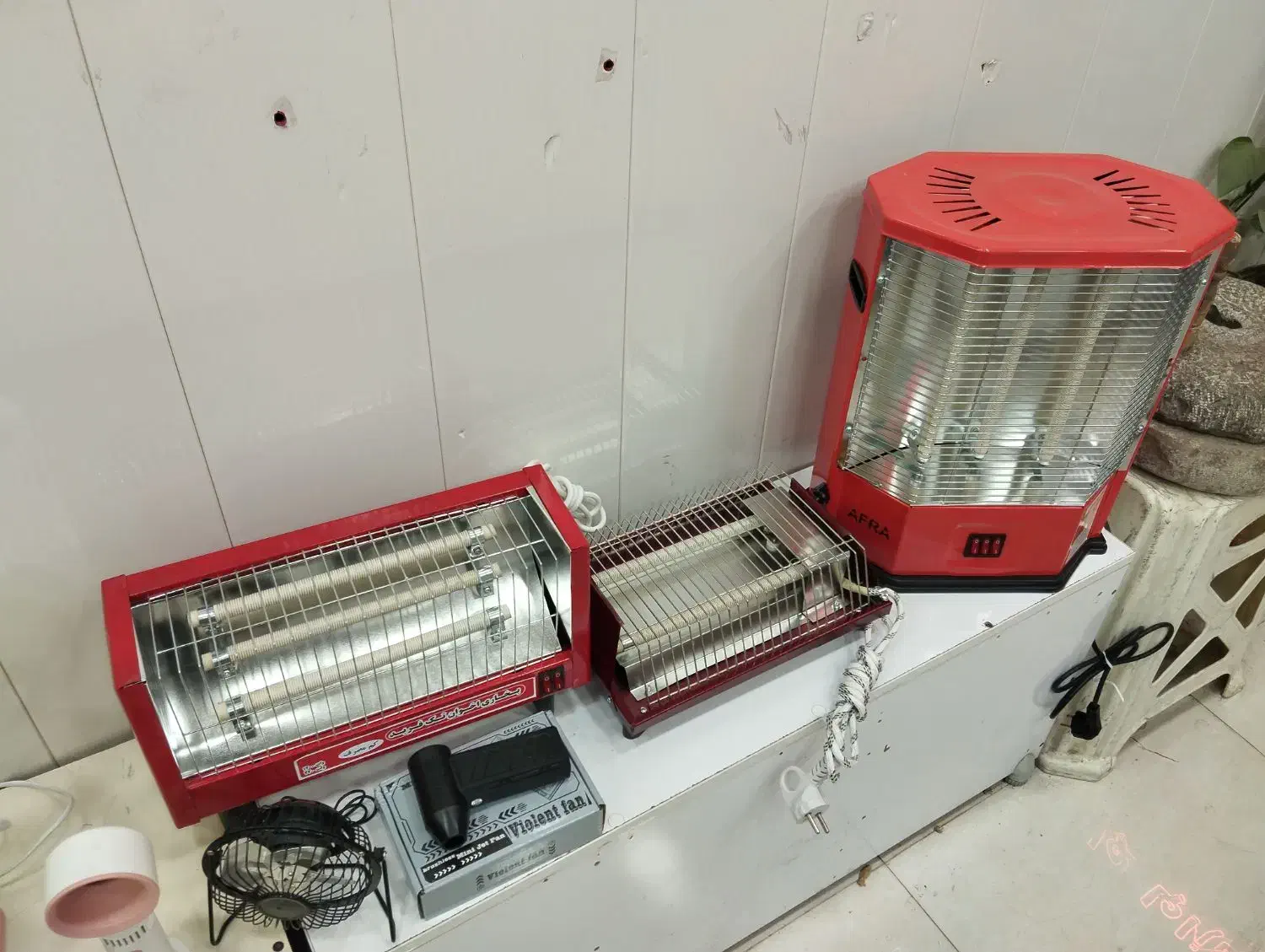 هیتر برقی و کرسی برقی و جت فن و پنکه|پنکه و تصفیهکنندهٔ هوا|خرمآباد, |دیوار